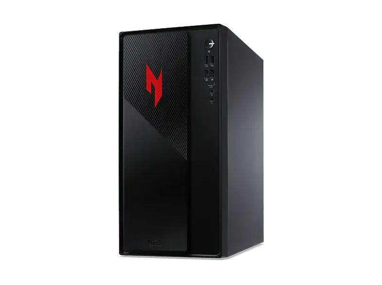 ACER Nitro 20 (N20-100) Gaming Desktop, Intel® Core™ i5-13420H Prozessor, 16 GB RAM, 512 SSD, GeForce RTX™ 3050, Windows 11 Home, Schwarz