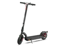 Sharp EM-KS2AEU-B E-Scooter mit eingebautem Display, doppelter Hinterradaufhängung und App-Steuerung, Black