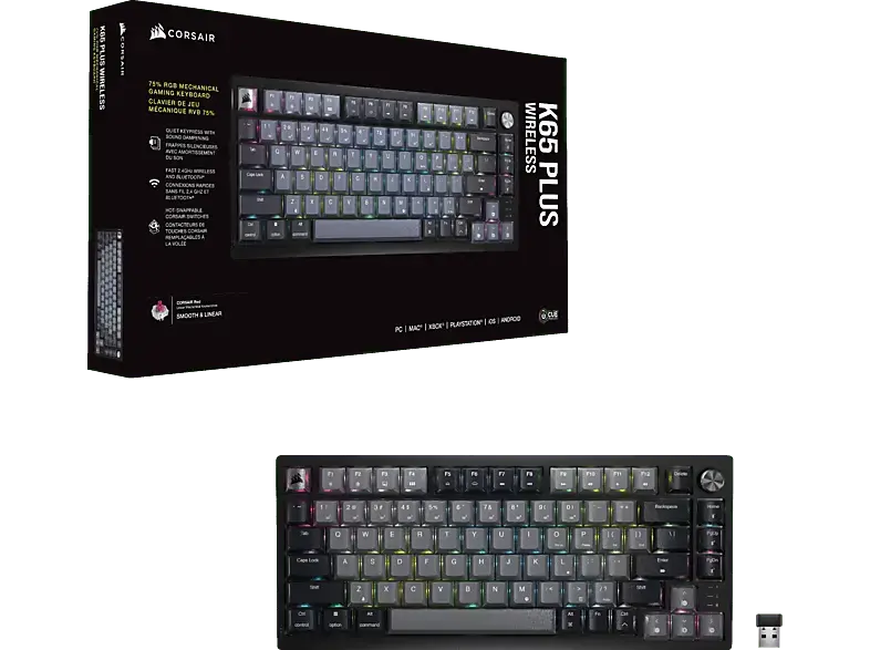 Corsair K65 PLUS wireless Gaming TASTATUR