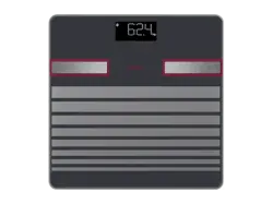 Beurer 105.48 BF451 Cherry Diagnosewaage mit Bluetooth, Maximale Tragkraft: 180 kg