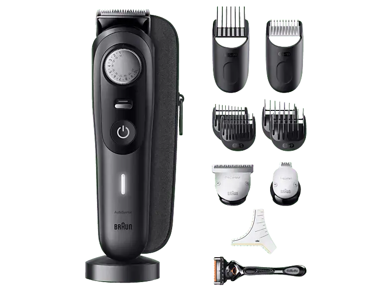 Braun BT9441 mit Barber Tools, Titan, Barttrimmer