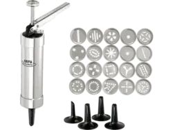 Gefu 14320 Gebäckpresse, Silber