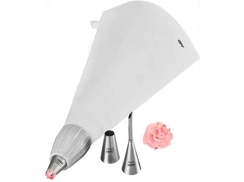 Gefu 14330 Spritzbeutel, Weiß, Spülmaschinengeeignet