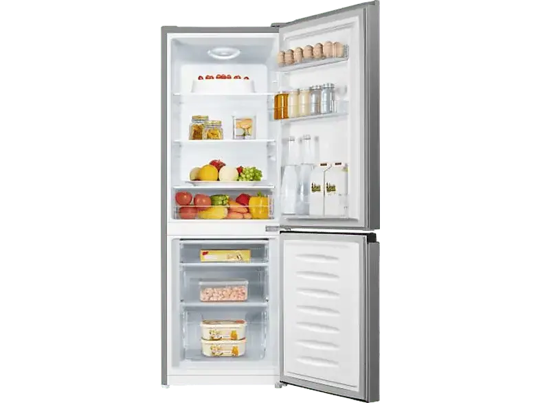 Gorenje RK14CPS4 Kühl- und Gefrierkombination (C, 175 l, 1430 mm hoch, freistehend, Silver)