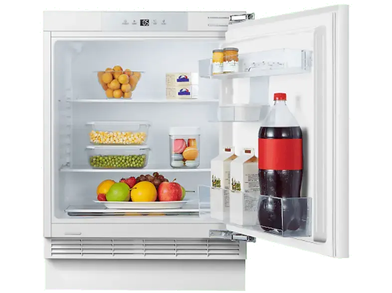 PKM KS133UBE Kühlschrank (E, 81,80 cm hoch, Weiß, 138 l)