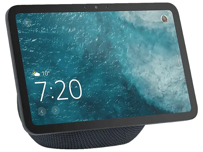 Amazon Echo Show 8 (2025 Release) brillantes 8,7-Zoll-Display in HD-Auflösung mit raumfüllendem 3D-Audio und Alexa, Graphite; Smart Speaker