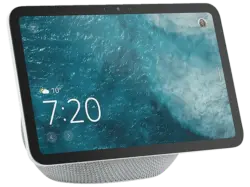 Amazon Echo Show 8 (2025 Release) brillantes 8,7-Zoll-Display in HD-Auflösung mit raumfüllendem 3D-Audio und Alexa, Glacier White; Smart Speaker