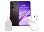 MediaMarkt Dornbirn Messepark Vivo V50 Lite 5G inkl. Vivo Buds Air3 & 90 Watt FlashCharger, 256 GB, Schwarz, Dual SIM - bis 24.12.2025