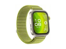 Huawei Watch Fit 4 Pro mit Nylonarmband, Grün; Smartwatch