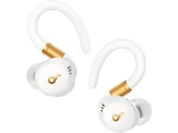 Anker Soundcore Sport X20 Bequeme In-Ear Earbuds mit Ohrhaken, Weiß; Sport Earbuds