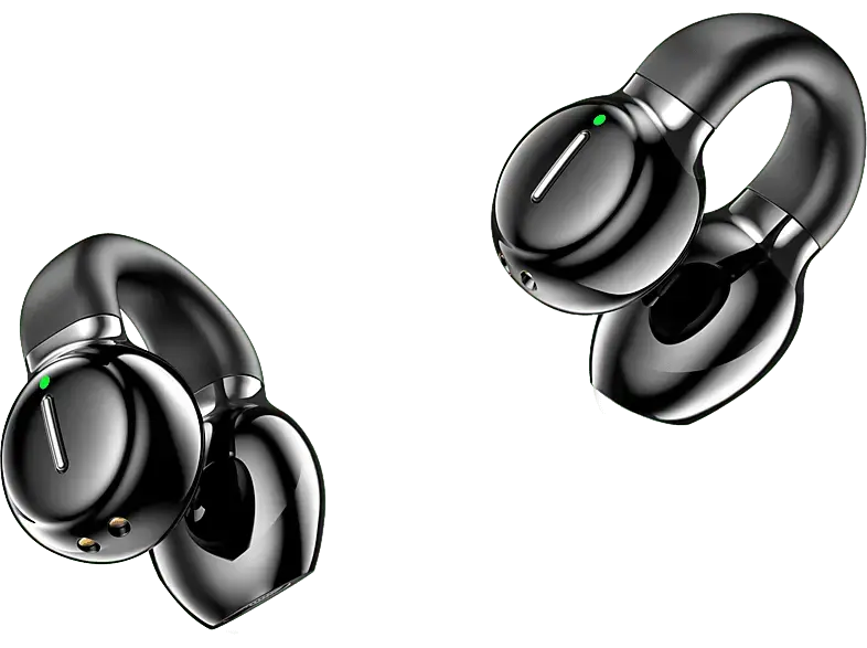 ready2music Chronos Air Clip, Black; True Wireless Kopfhörer
