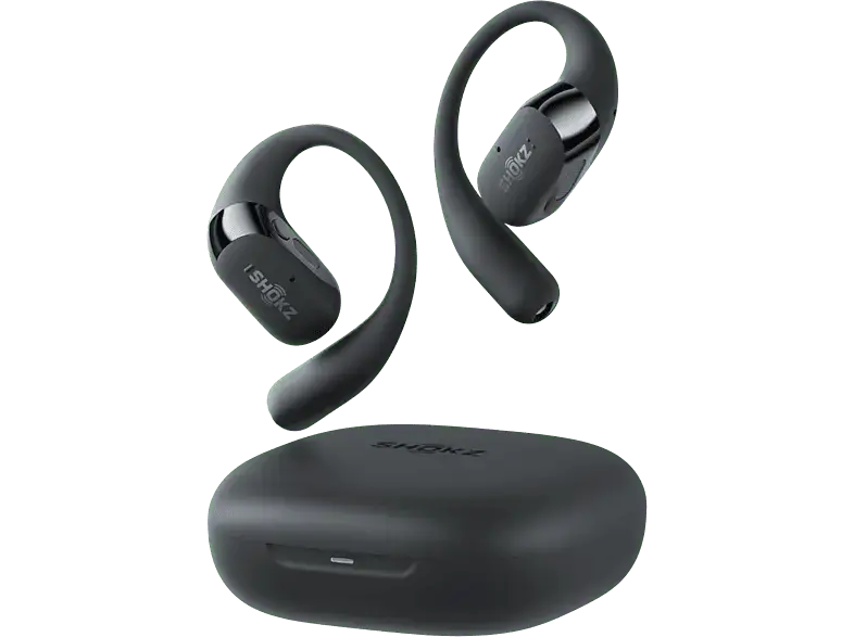 Shokz OpenFit 2+, Black; Sport Kopfhörer