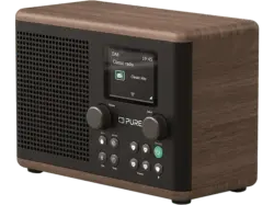 Pure Classic H4 Digitalradio, Coffee Black/Walnut