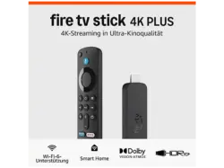 Amazon Fire TV Stick 4K Plus, mit Unterstützung für Wi-Fi 6 sowie Streaming in Dolby Vision/Atmos und HDR10+; Streaming Stick