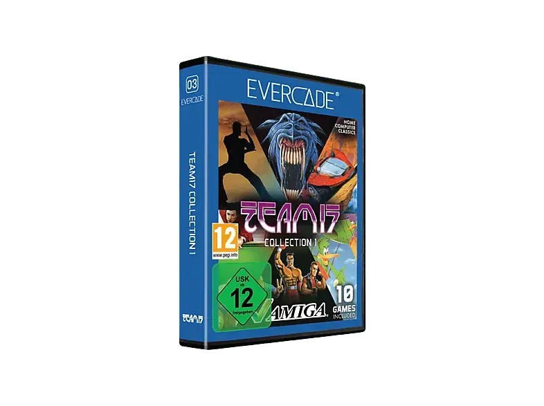 Blaze Evercade Team 17 Amiga Collection 1 Cartridge