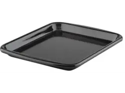 Riess 0398-22 Minibackblech, Schwarz gesprenkelt, Spülmaschinengeeignet