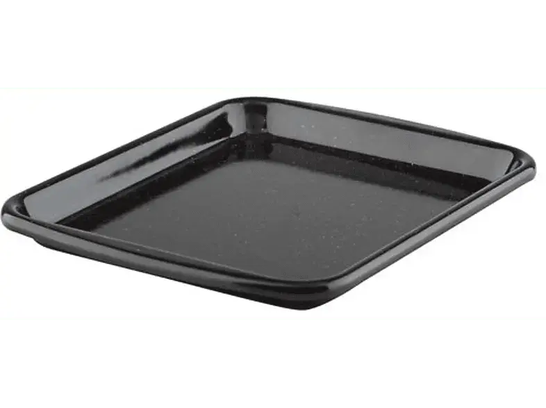 Riess 0398-22 Minibackblech, Schwarz gesprenkelt, Spülmaschinengeeignet