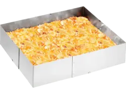 Gefu 14315 Backrahmen, Silber, Spülmaschinengeeignet