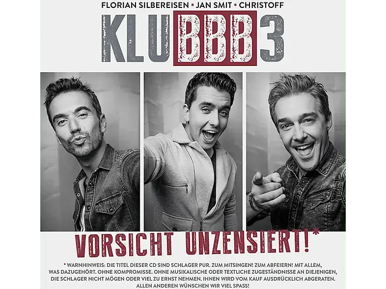 Klubbb3 - Vorsicht unzensiert! [CD]