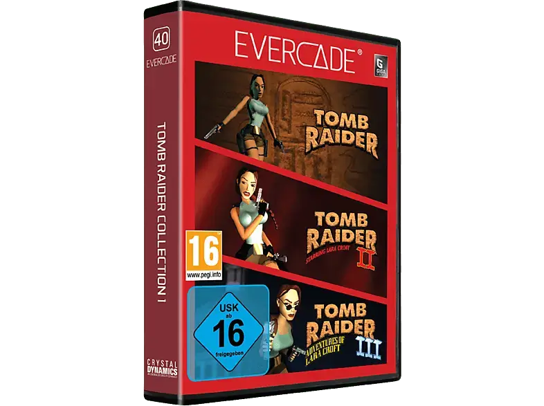 Blaze Evercade Tomb Raider Collection 1 Cartridge