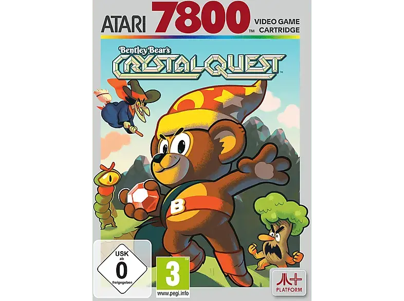 Bentley Bear's Crystal Quest (Atari 7800+) Cartridge