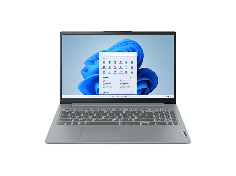LENOVO IdeaPad Slim 3 15AMN8 Notebook 15,6 Zoll, Full-HD, AMD Ryzen&trade; 5 7520U Prozessor, 16 GB RAM, 512 SSD, Windows 11 Home, Radeon&trade; 610M, Grau