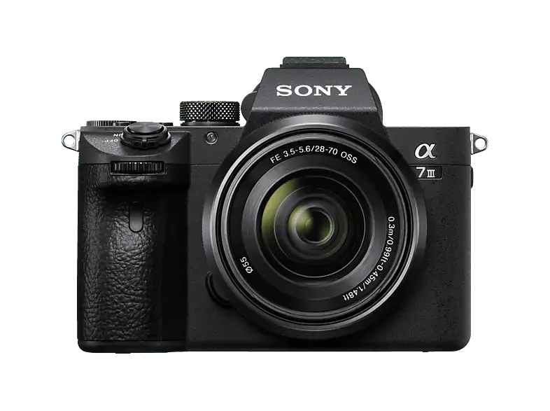 Sony Alpha 7 III Systemkamera mit Objektiv AF E 28-70mm 3.5-5.6 OSS, schwarz (ILCE-7M3K); Systemkamera Set