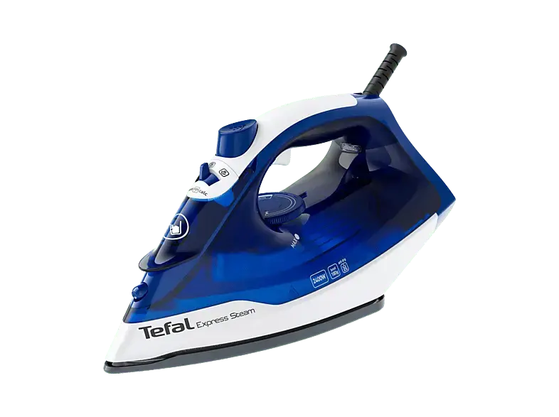 Tefal FV 2838 Express Steam Dampfb&uuml;geleisen (2400 Watt, Blau)