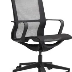 JYSK Scaun birou FOLBY plasă neagră