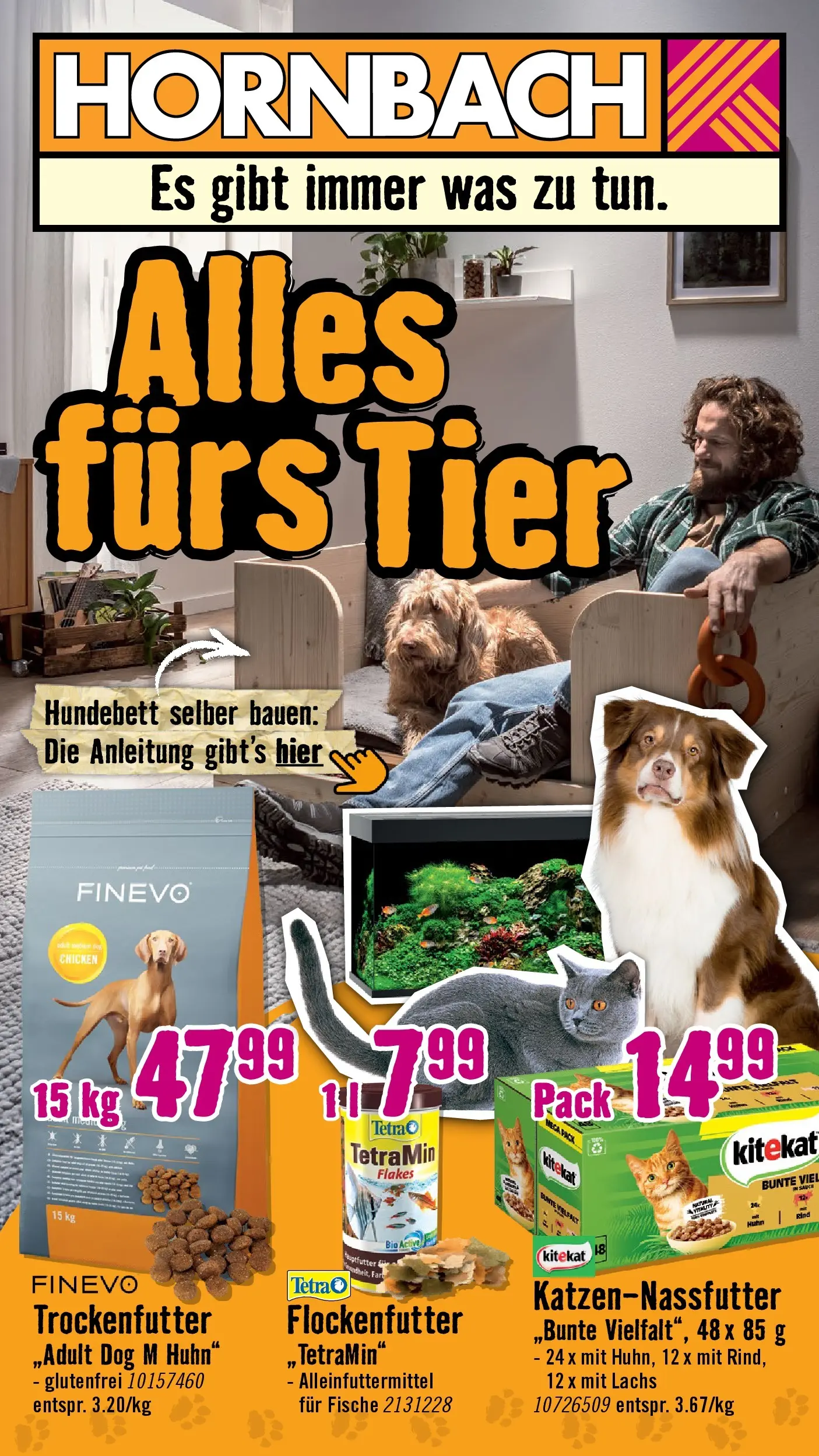 Hornbach - Hornbach: Alles fürs Tier von 18.11.2025 - Aktuelle Angebote | Seite: 1