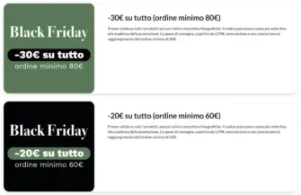 Black friday PhotoSi