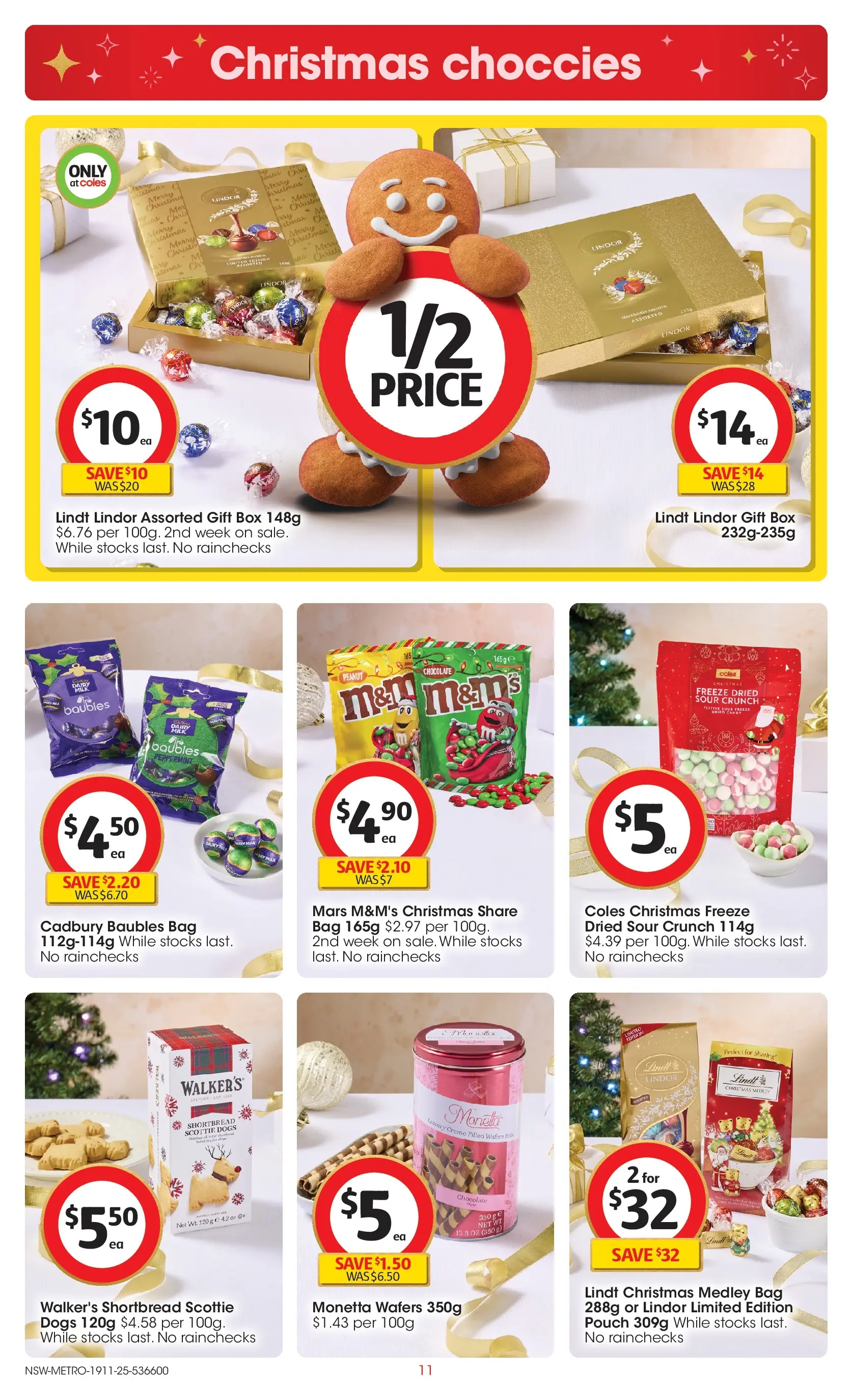 ﻿﻿Coles catalogue valid from 18/11/2025 > Online Australia | Page: 11 | Products: Box, Dairy, Chocolate, Bag