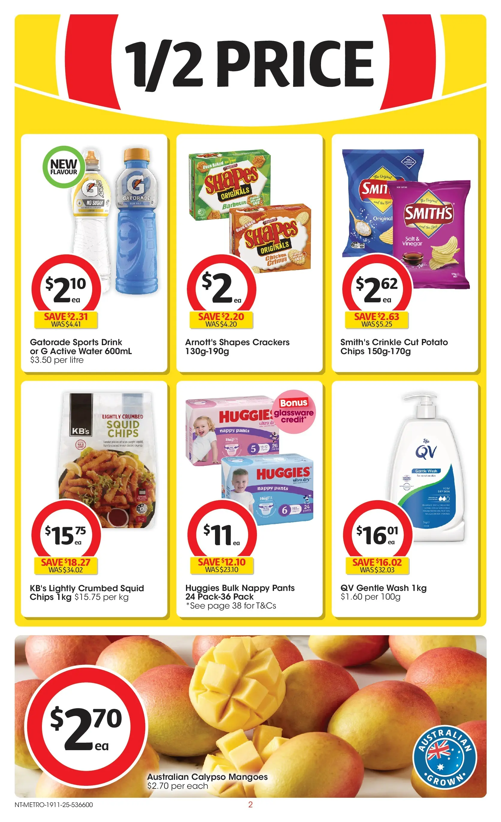 ﻿﻿Coles catalogue valid from 18/11/2025 > Online Australia | Page: 2 | Products: Glassware, Water, Salt, Oven