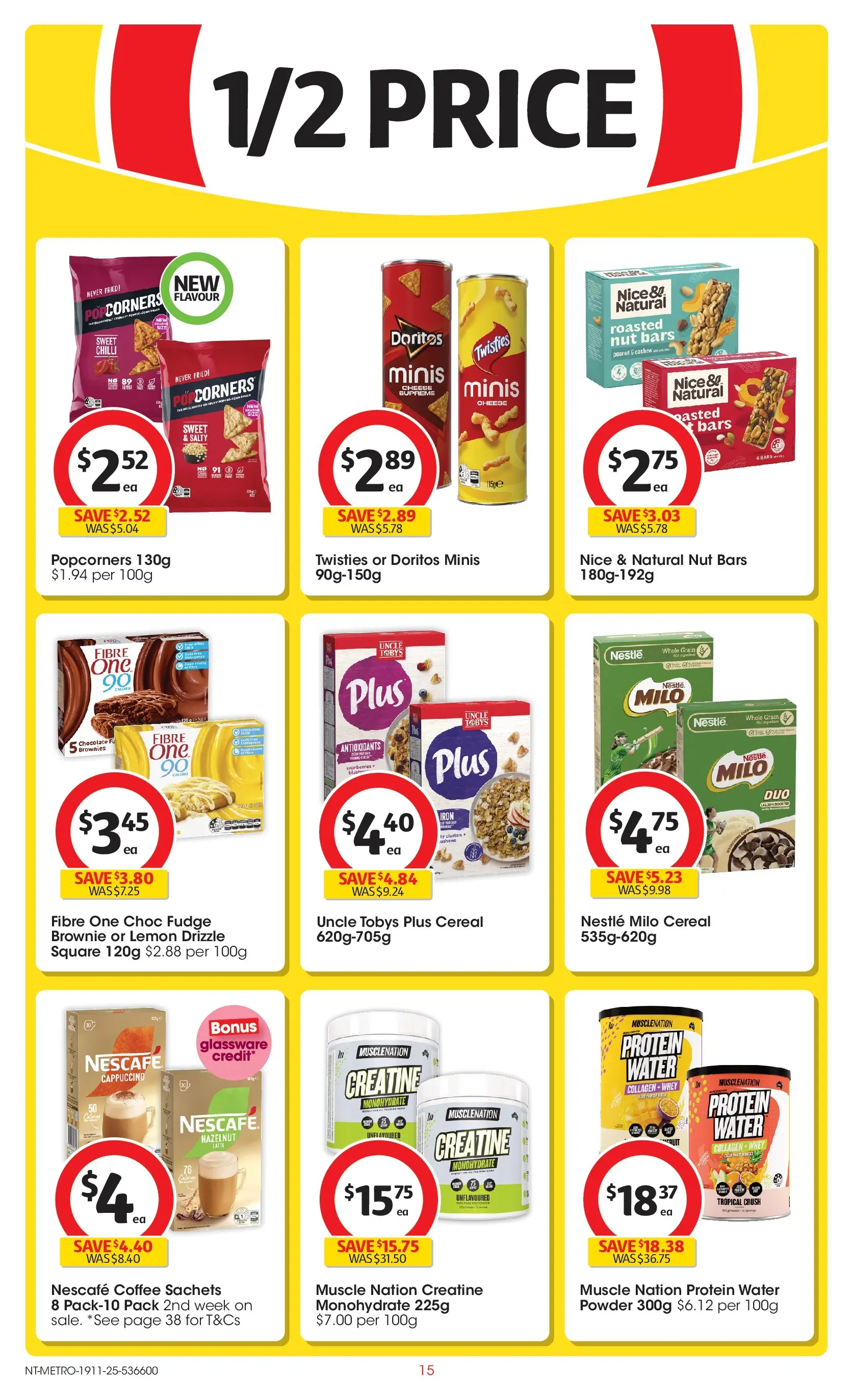 ﻿﻿Coles catalogue valid from 18/11/2025 > Online Australia | Page: 15 | Products: Cheese, Coffee, Lemon, Nescafe