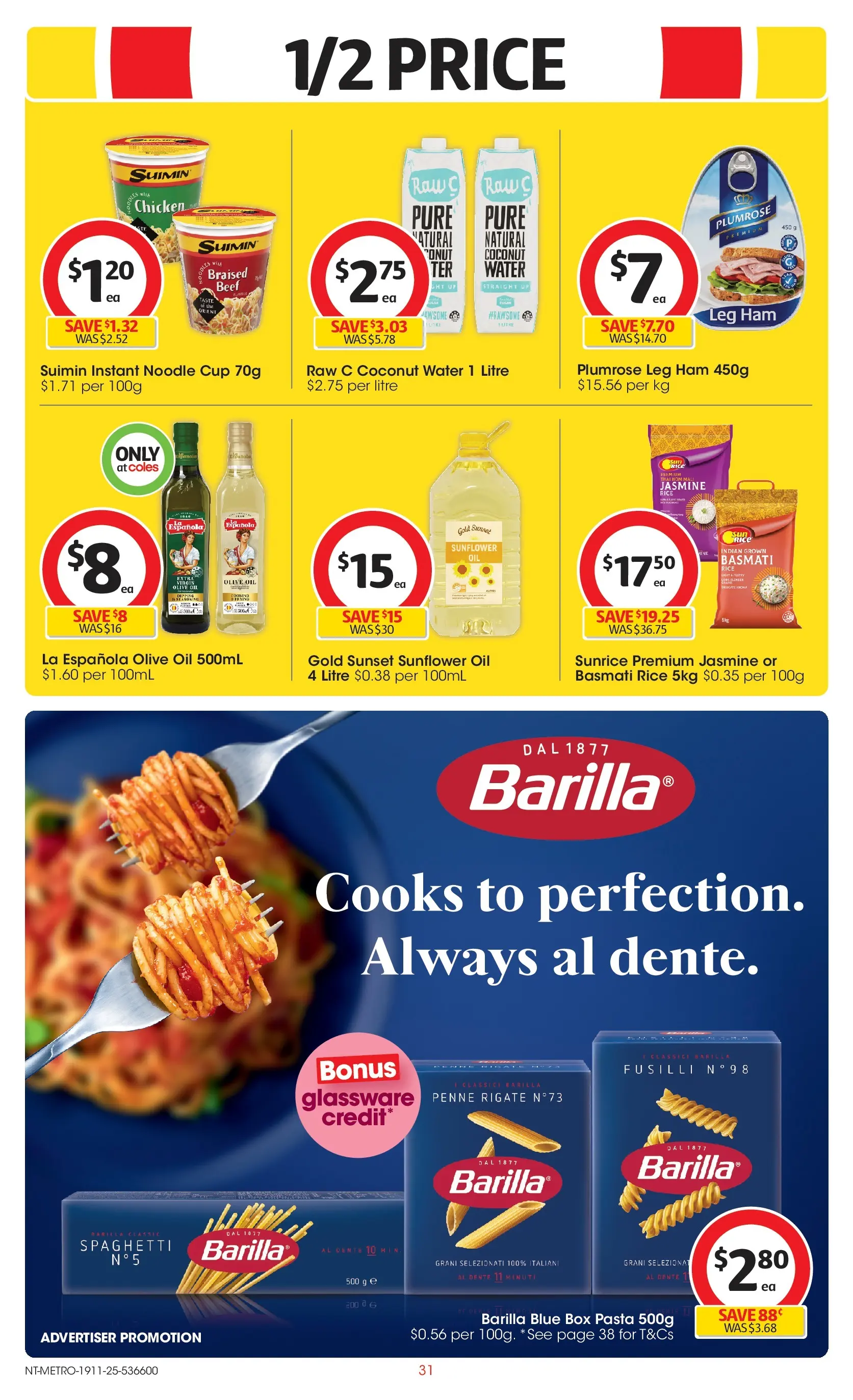 ﻿﻿Coles catalogue valid from 18/11/2025 > Online Australia | Page: 31 | Products: Box, Oil, Beef, Water