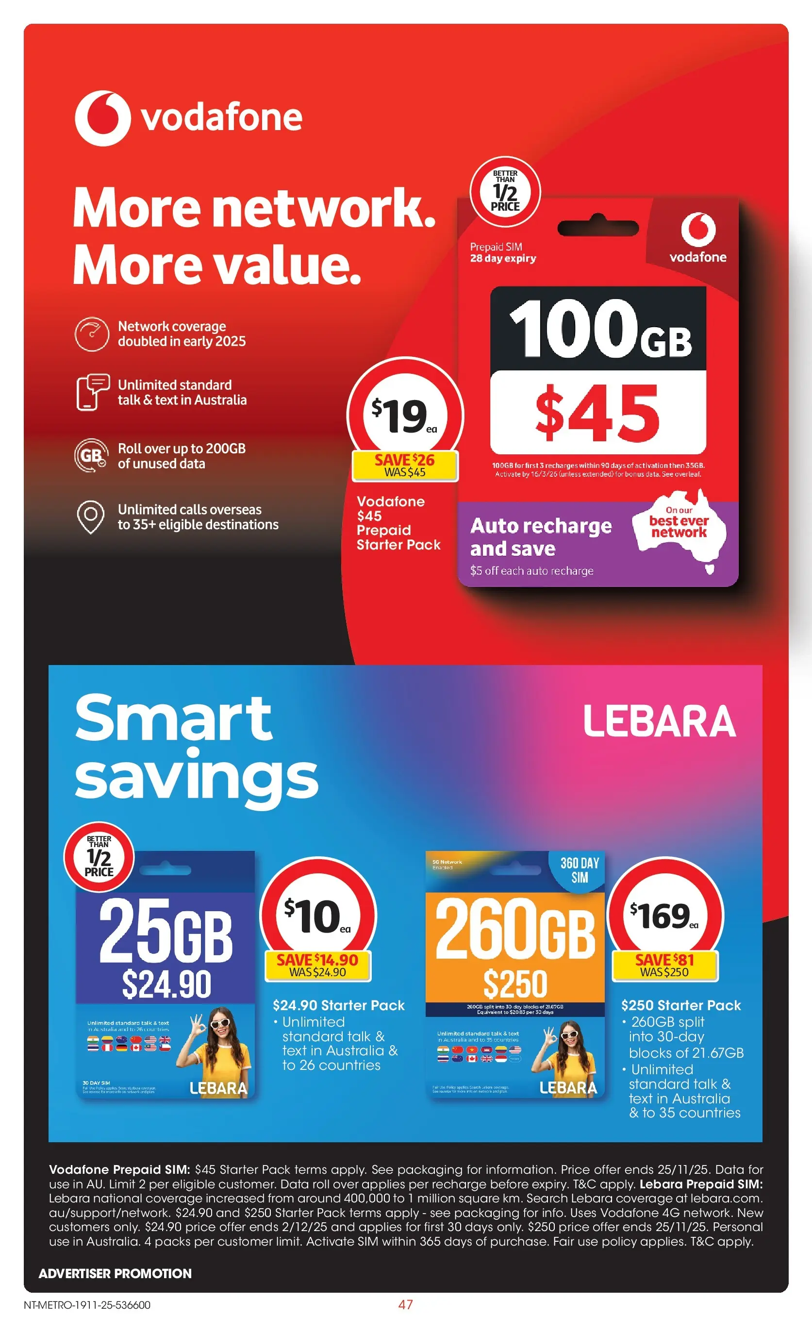 ﻿﻿Coles catalogue valid from 18/11/2025 > Online Australia | Page: 47