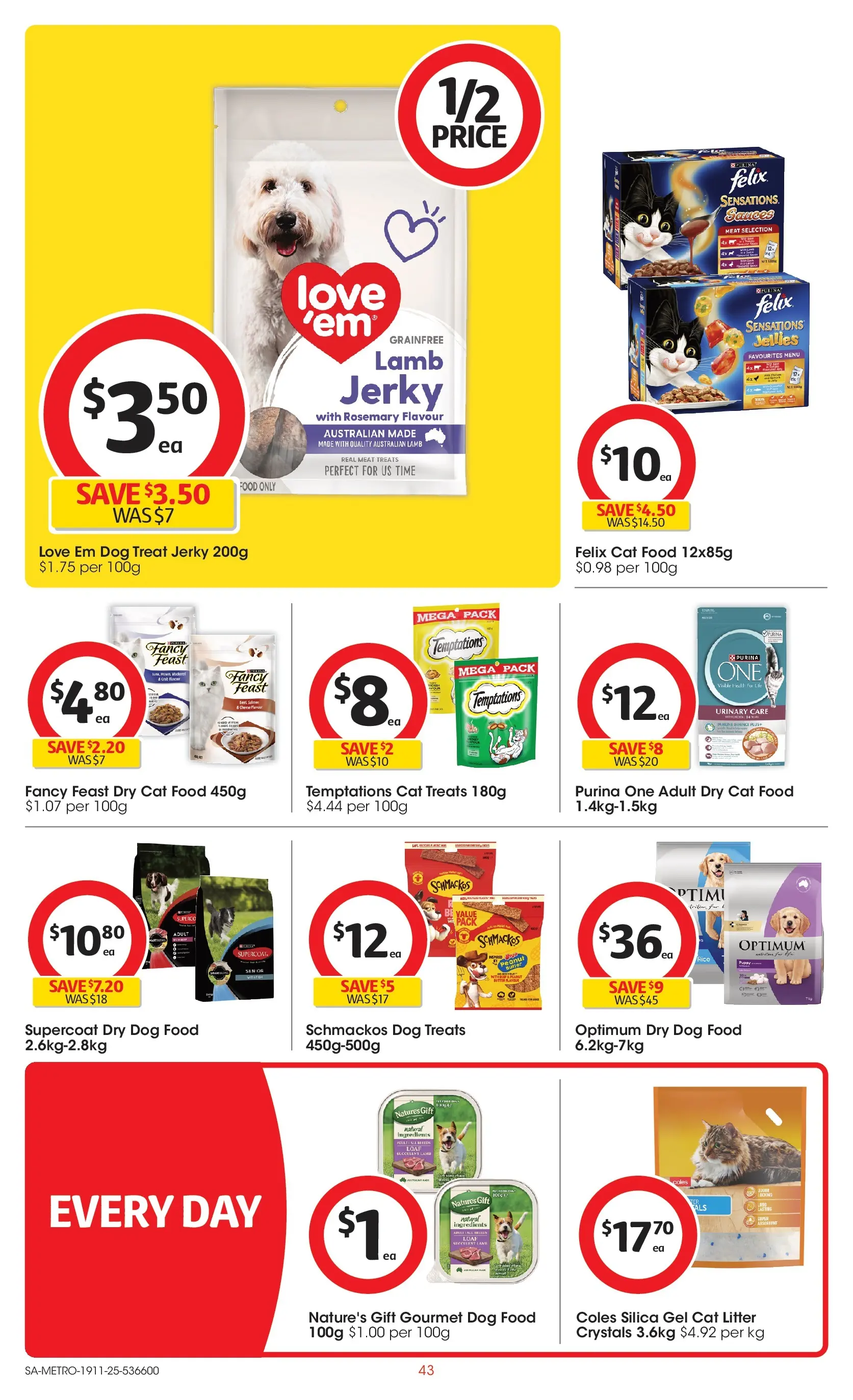 ﻿﻿Coles catalogue valid from 19/11/2025 > Online Australia | Page: 43 | Products: Dishwasher tablets, Phone, Multipurpose, Tablets