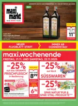 Maximarkt: Flugblatt