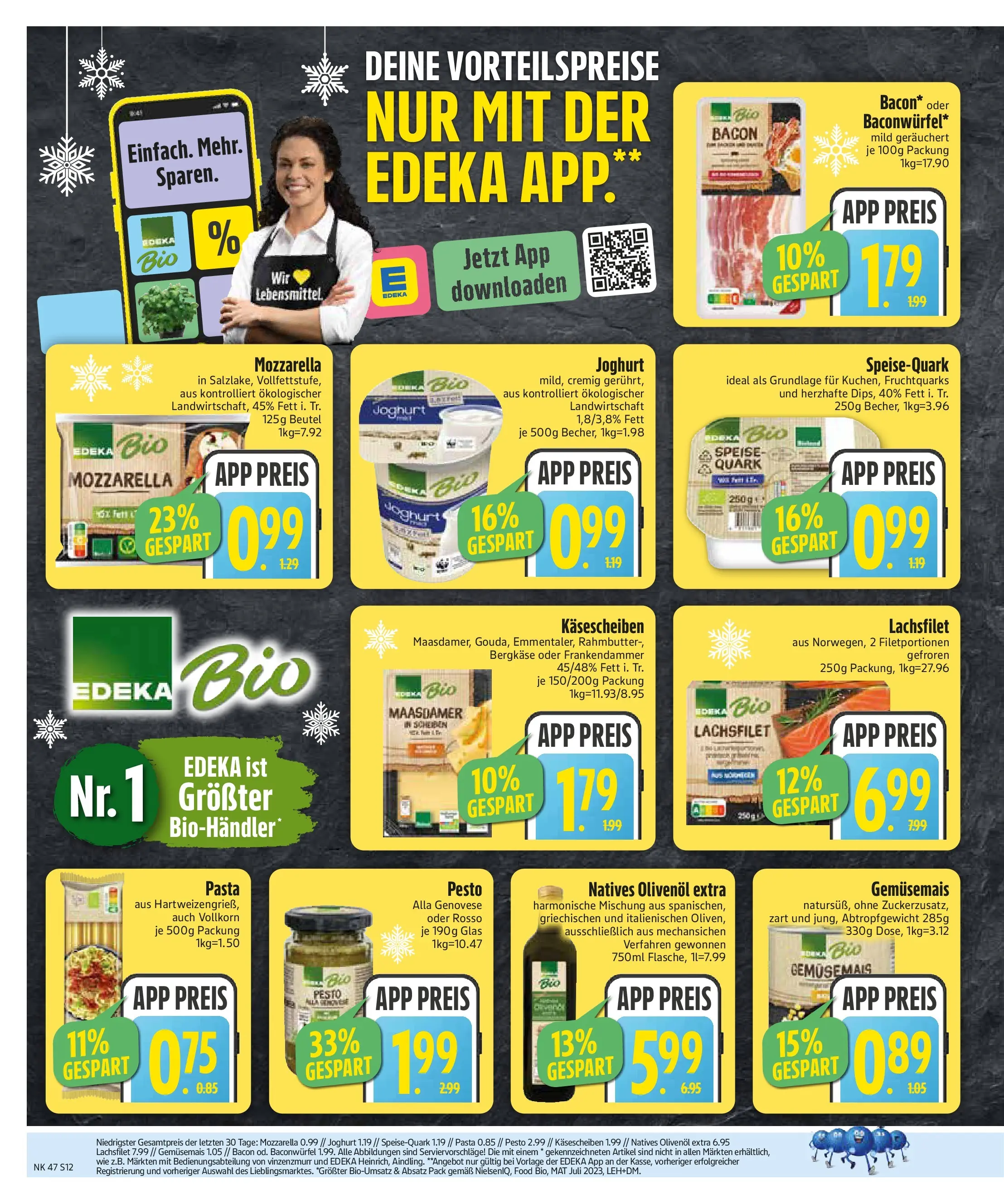 Edeka prospekt Asbach-Bäumenheim	 (ab 16.11.2025) » Angebote Online | Seite: 12 | Produkte: Quark, Joghurt, Mozzarella, Speisequark