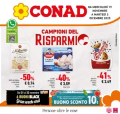 Anteprima del volantino Conad Parma catalogo valido a partire dal 19.11.2025