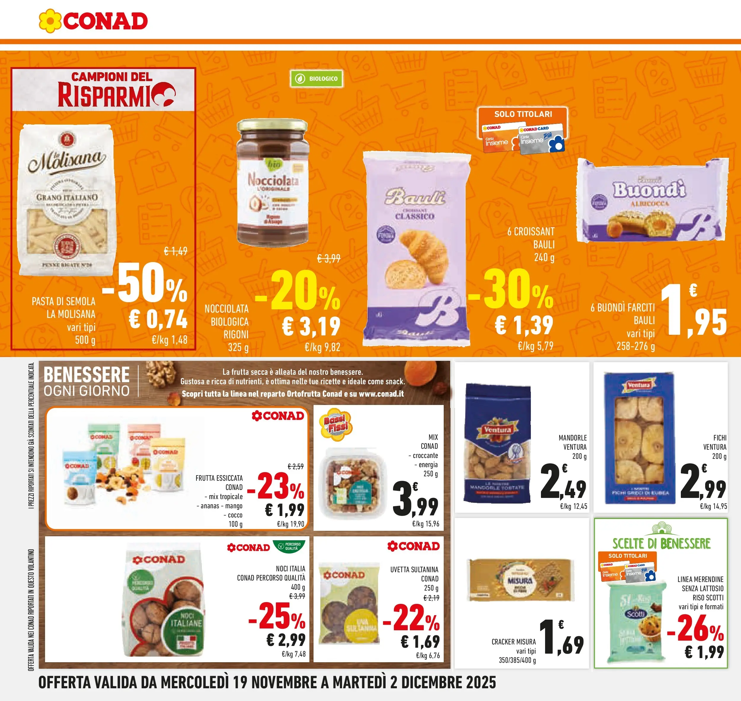 Volantino Conad dal 17/11/2025 > Anteprima | Pagina: 10 | Prodotti: Mango, Cocco, Croissant, Penne