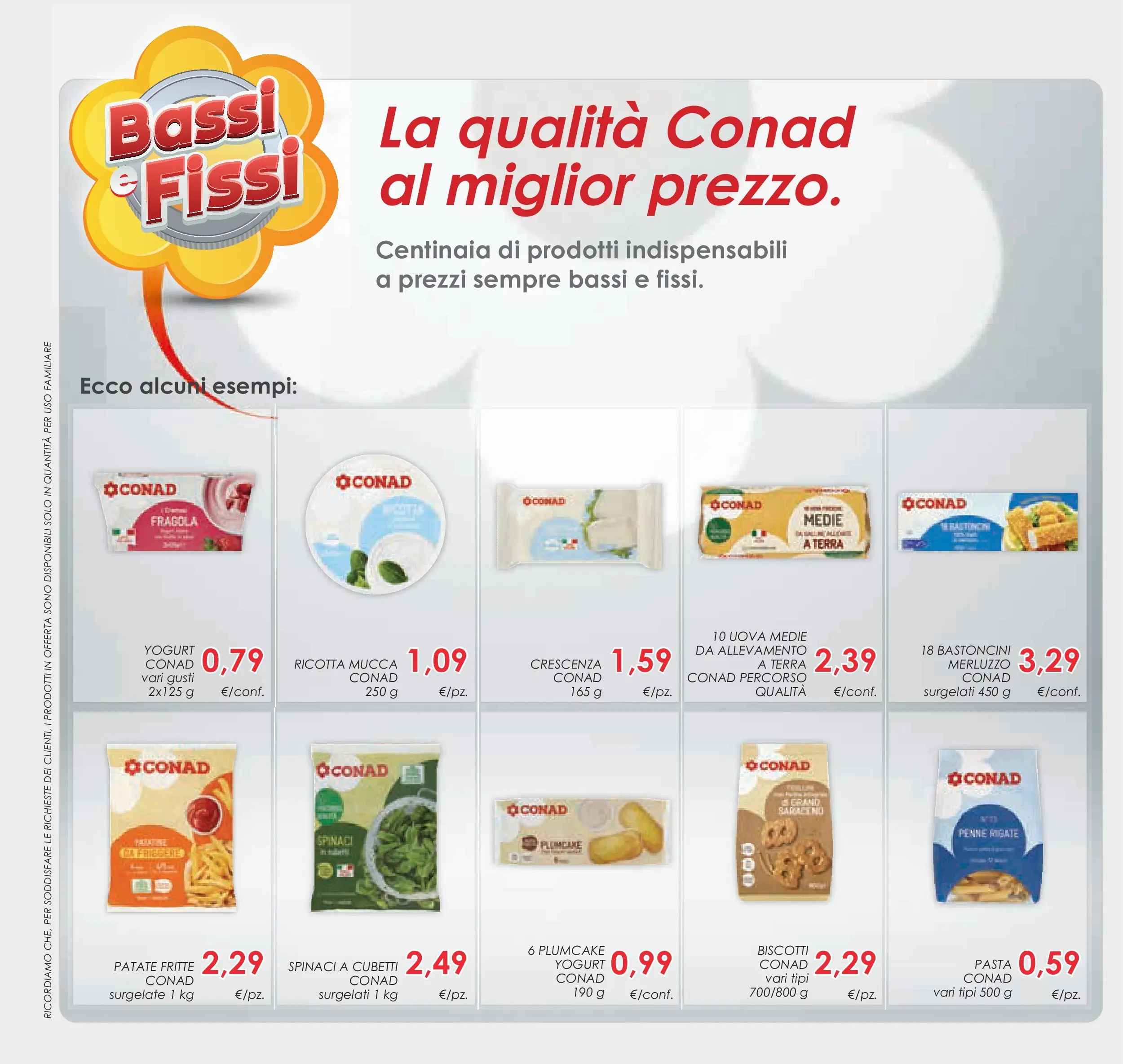 Volantino Conad dal 19/11/2025 > Anteprima | Pagina: 34 | Prodotti: Merluzzo, Patate, Penne, Terra