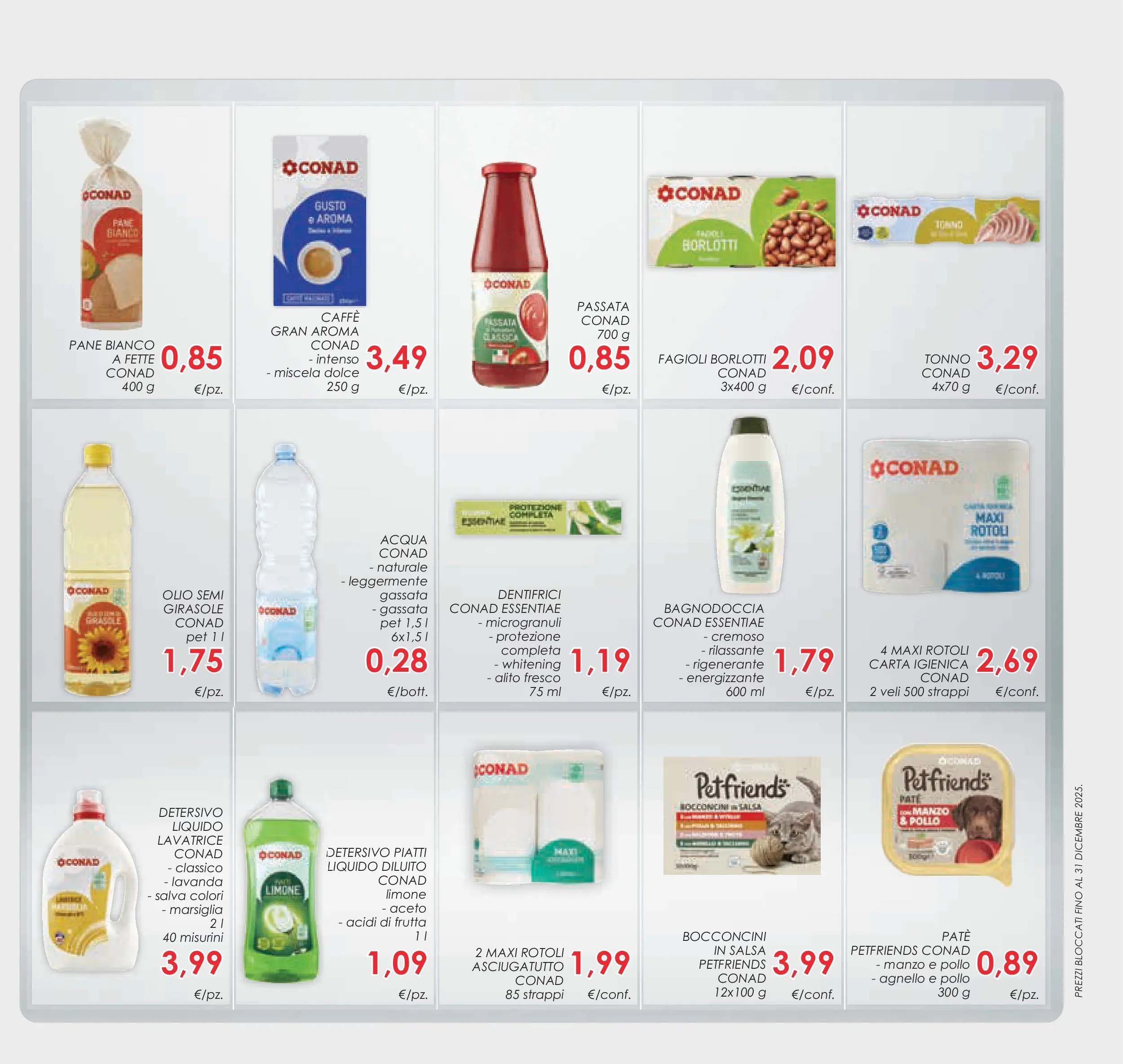 Volantino Conad dal 19/11/2025 > Anteprima | Pagina: 35 | Prodotti: Paté, Caffè, Olio, Tonno