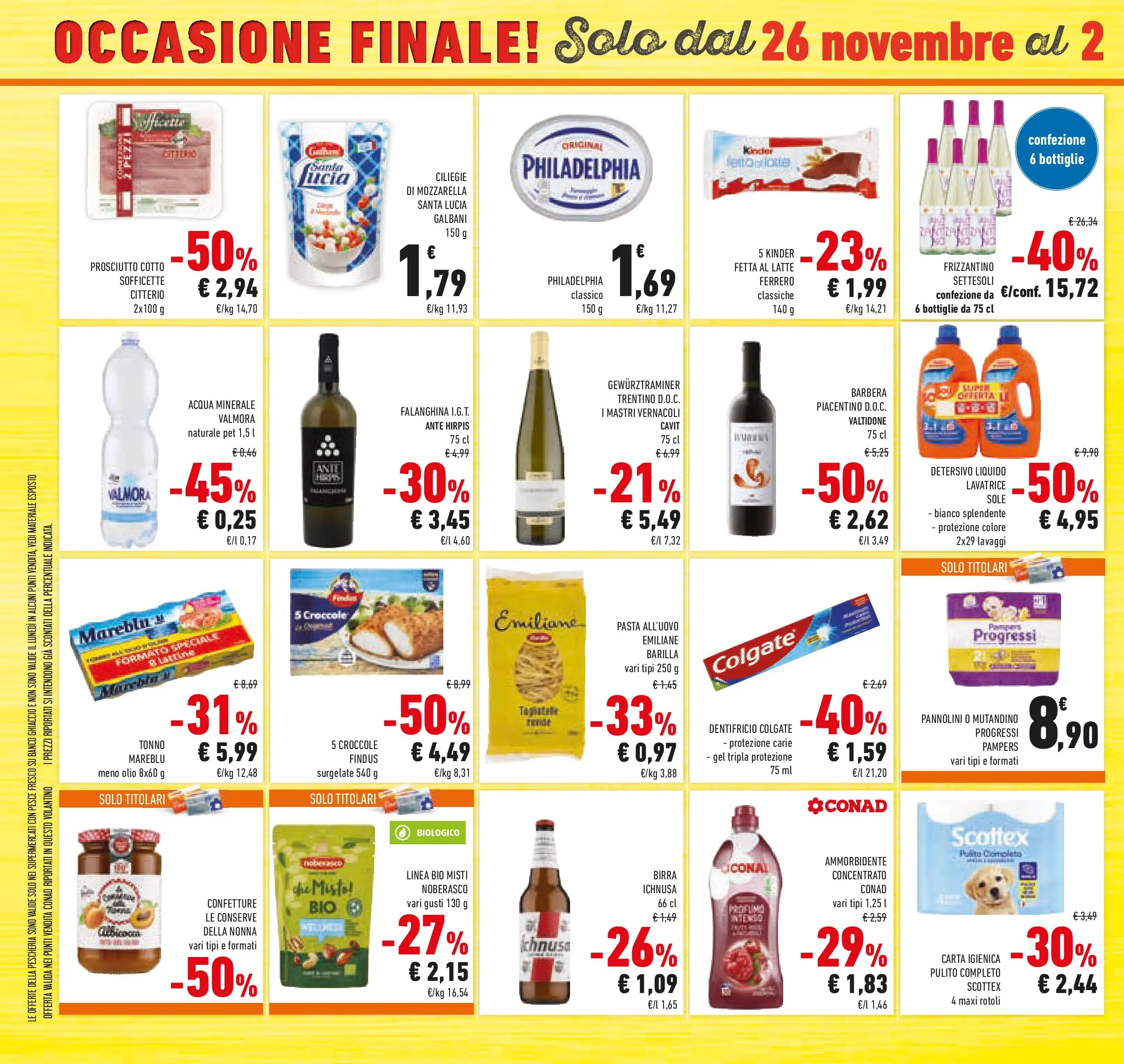 Volantino Conad dal 17/11/2025 > Anteprima | Pagina: 44