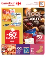 Carrefour UN NOËL POUR TOUS LES GOÛTS -50% SUR LE 2ÈME - au 30.11.2025