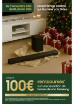 MDA Jusqu'&agrave; 100&euro; rembours&eacute;s - au 06.01.2026