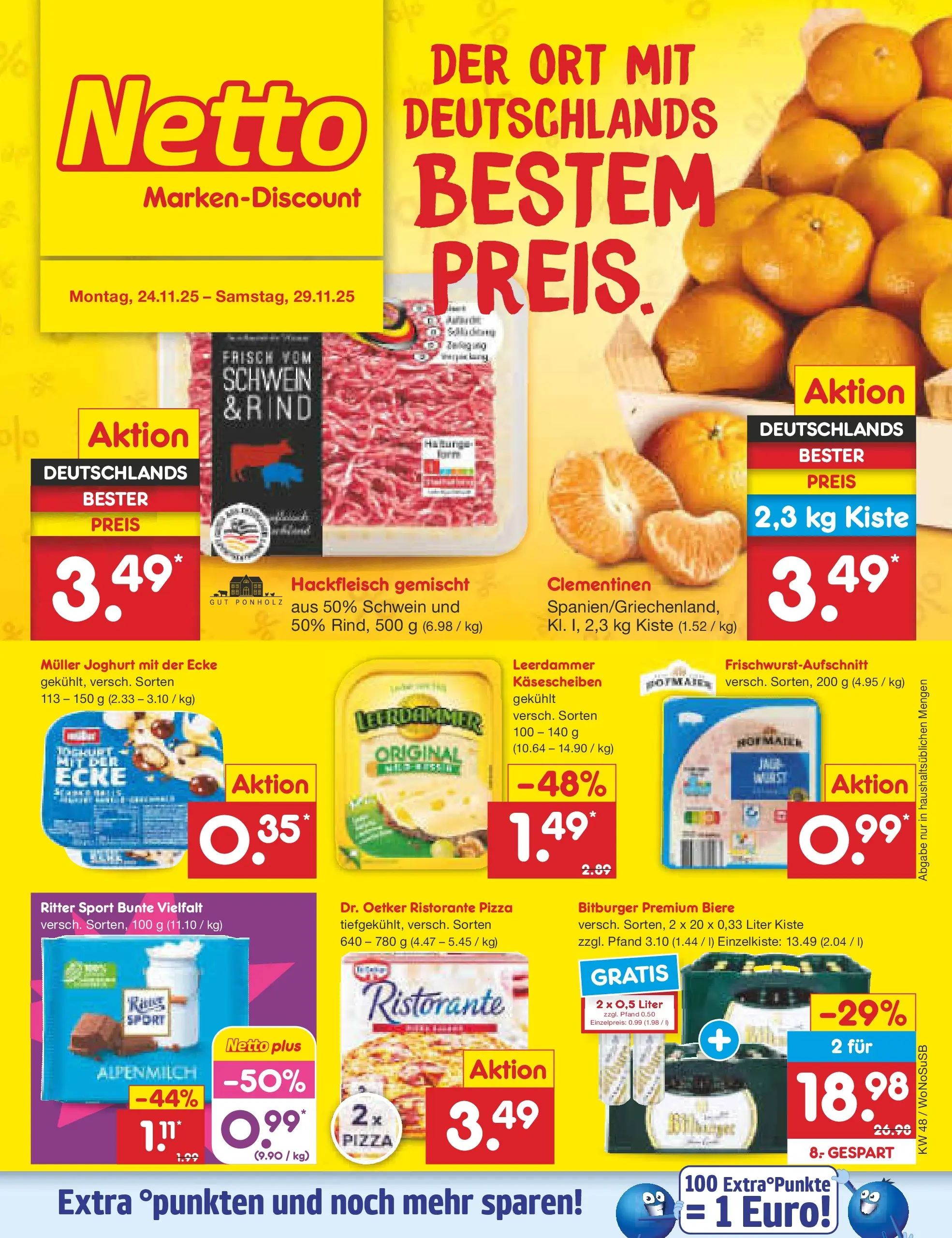 Netto Marken-Discount prospekt Lahnau	 (ab 23.11.2025) » Angebote | Seite: 1