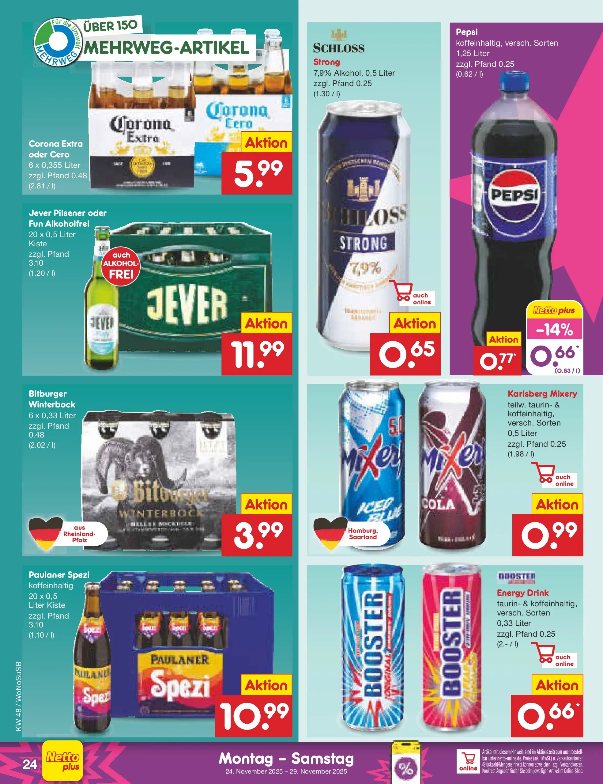 Netto Marken-Discount prospekt Lahnau	 (ab 23.11.2025) » Angebote | Seite: 30