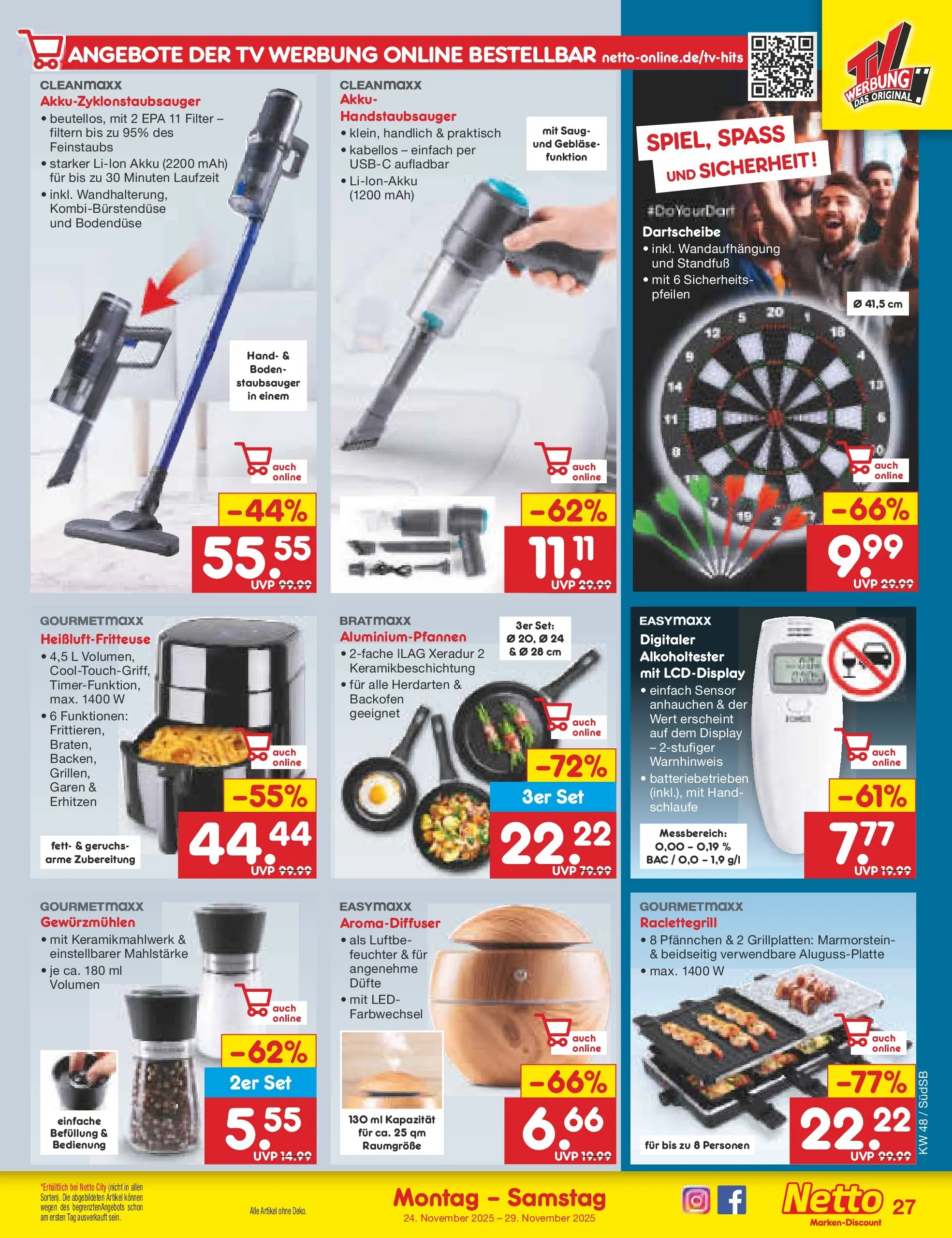 Netto Marken-Discount prospekt Lahnau	 (ab 23.11.2025) » Angebote | Seite: 33