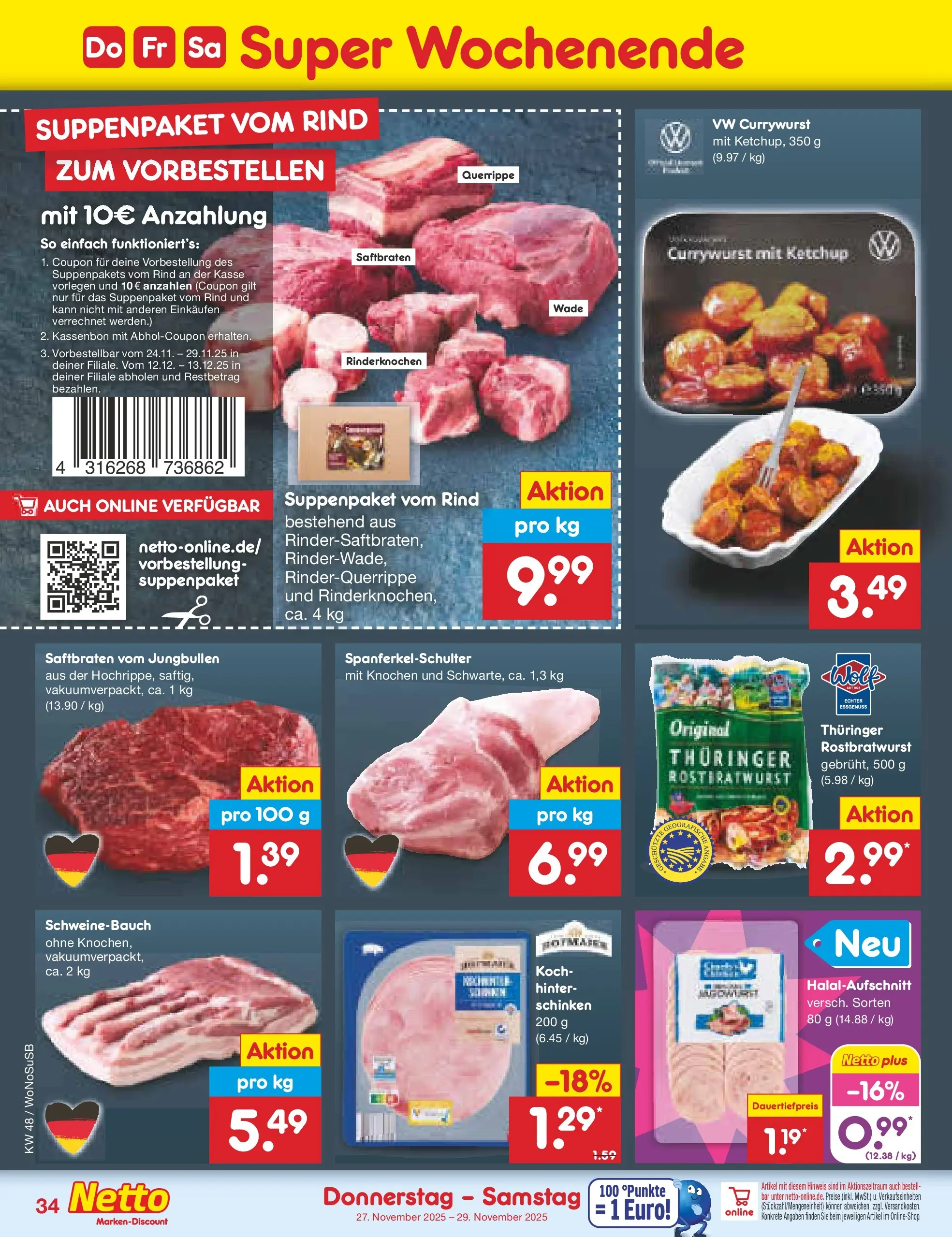 Netto Marken-Discount prospekt Lahnau	 (ab 23.11.2025) » Angebote | Seite: 42